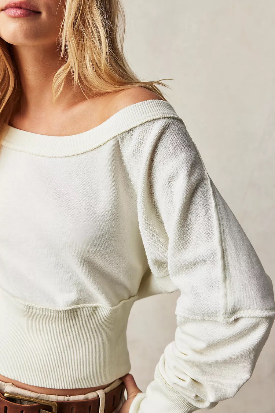 Free People Last Minute Pullover - Tofu