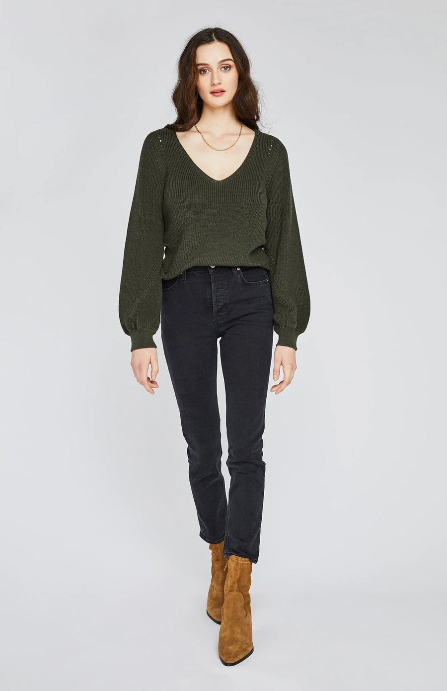 Gentle Fawn Hailey Pullover - Olive