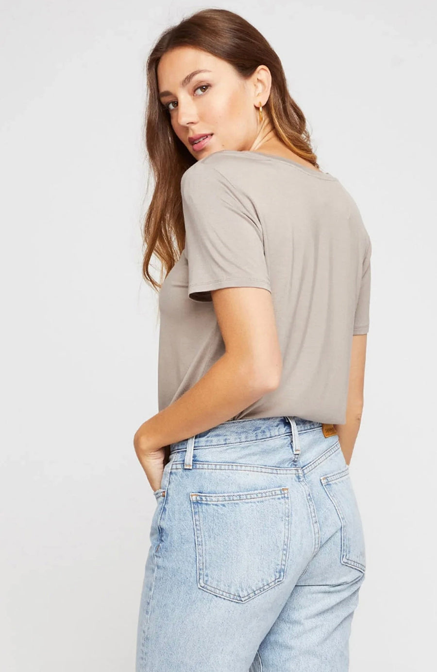 Gentle Fawn Alabama Tee - Pebble