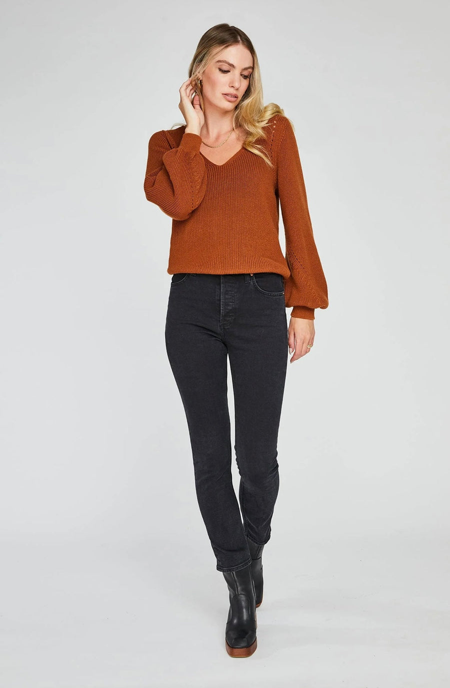 Gentle Fawn Hailey Pullover - Ochre