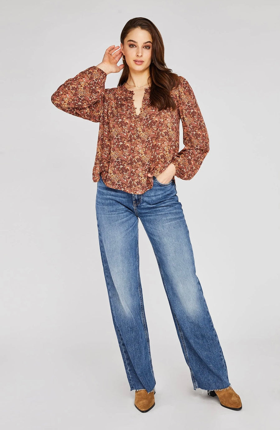 Gentle Fawn Evie Top - Sienna Ditsy