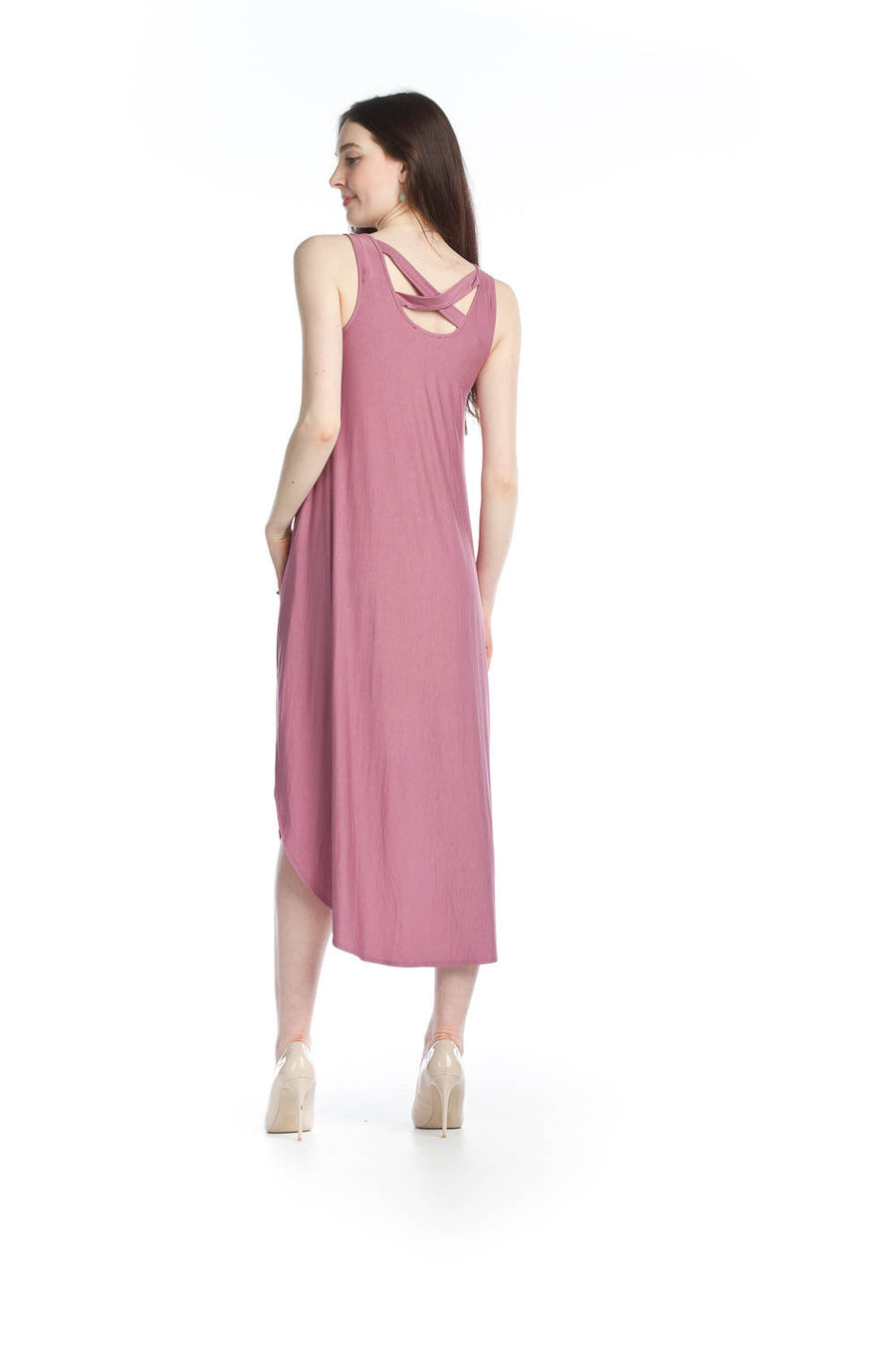 Papillon PD-12663 Justine Soft Stretch Maxi Dress - Mauve