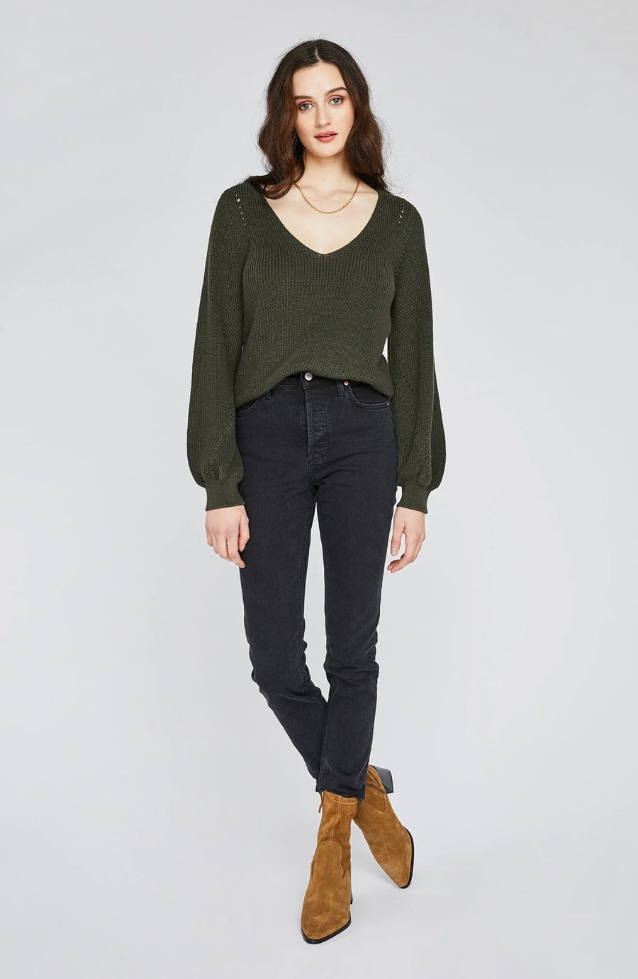 Gentle Fawn Hailey Pullover - Olive