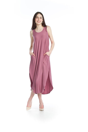 Papillon PD-12663 Justine Soft Stretch Maxi Dress - Mauve