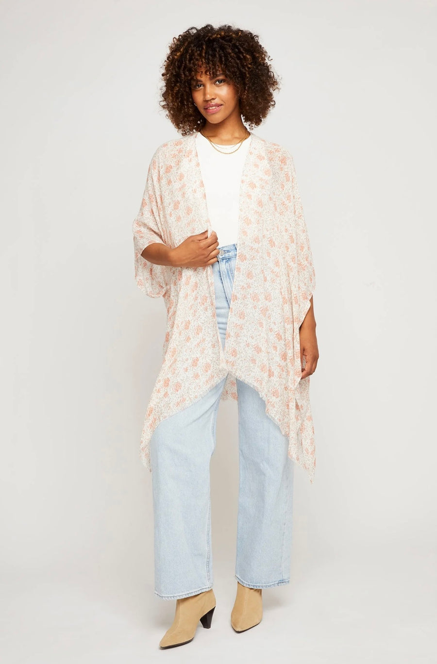 Gentle Fawn Rosabelle Cover-Up - Sorbet Delicate Floral