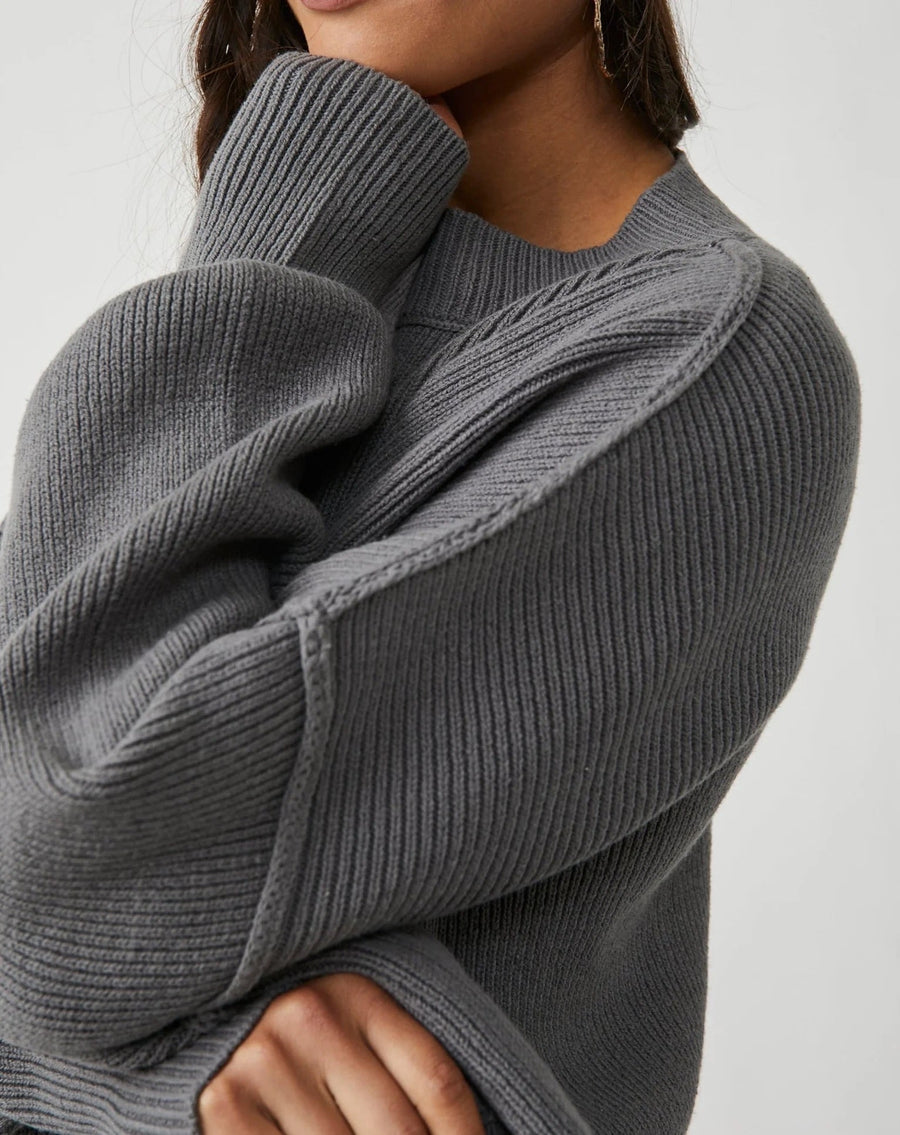 Free People Easy Street Crop Pullover - Lead