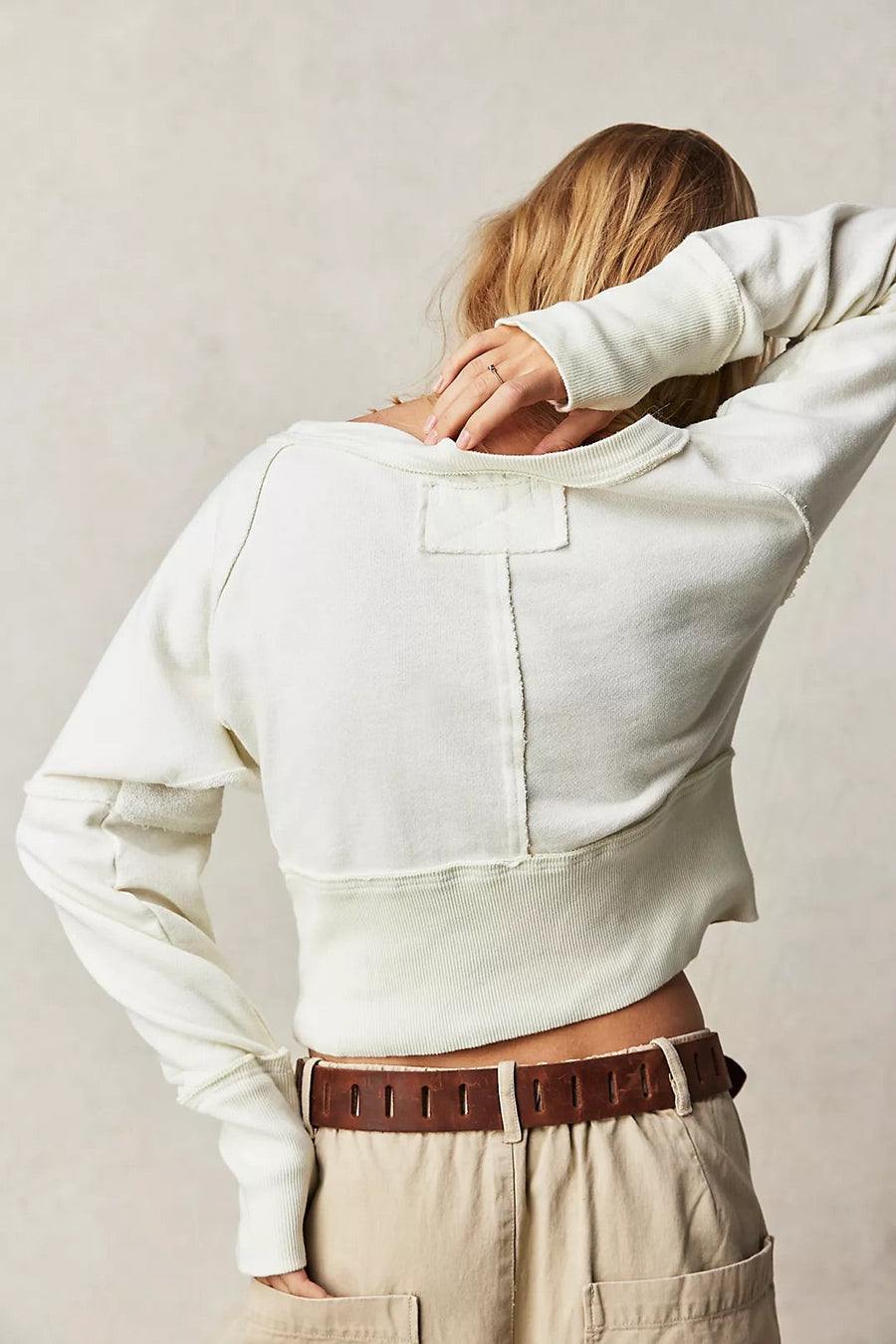 Free People Last Minute Pullover - Tofu