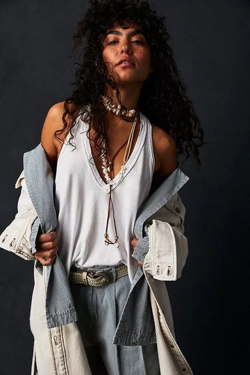Free People Karri Swing Tank - Ivory