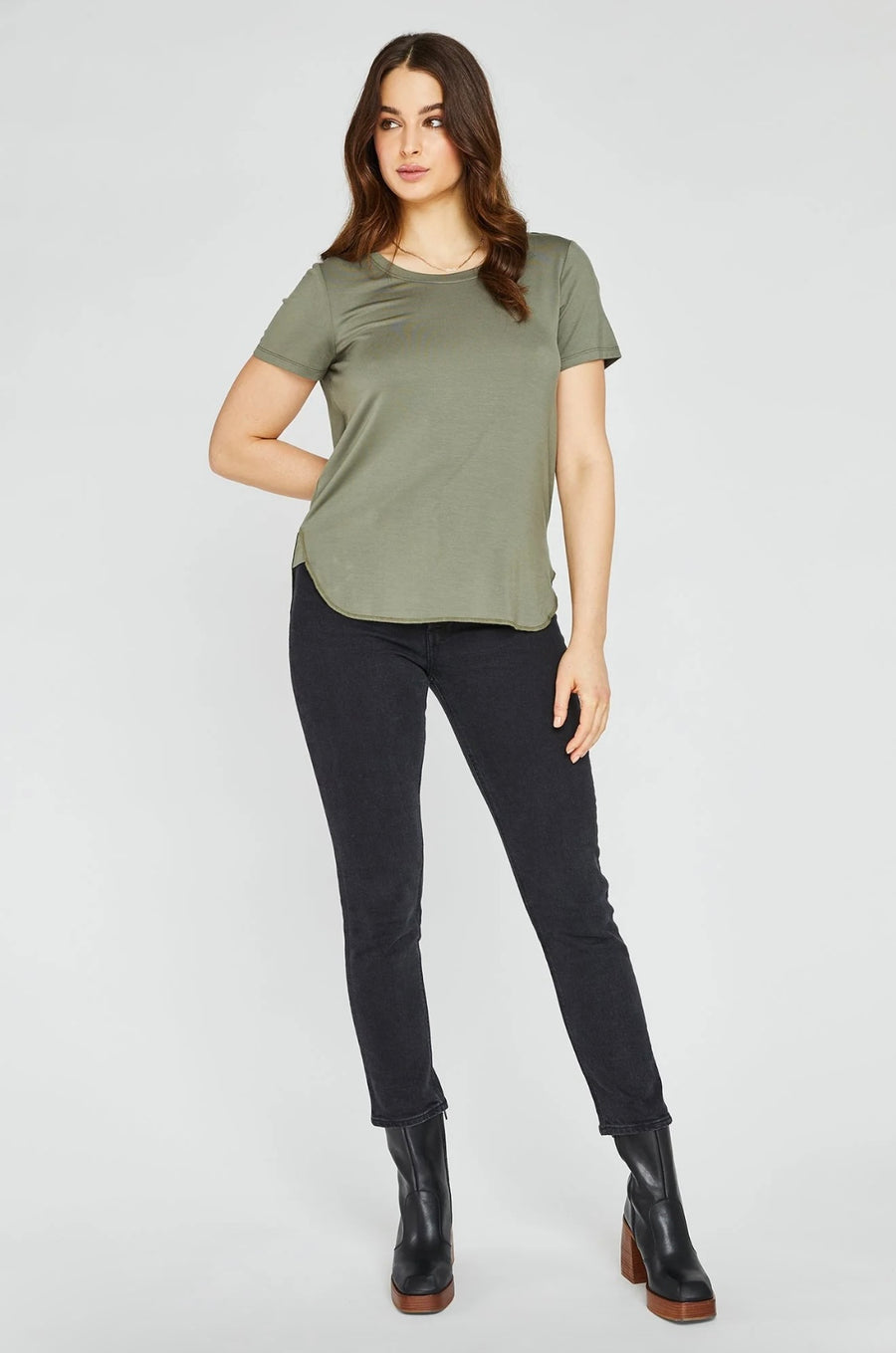 Gentle Fawn Alabama Tee - Sage