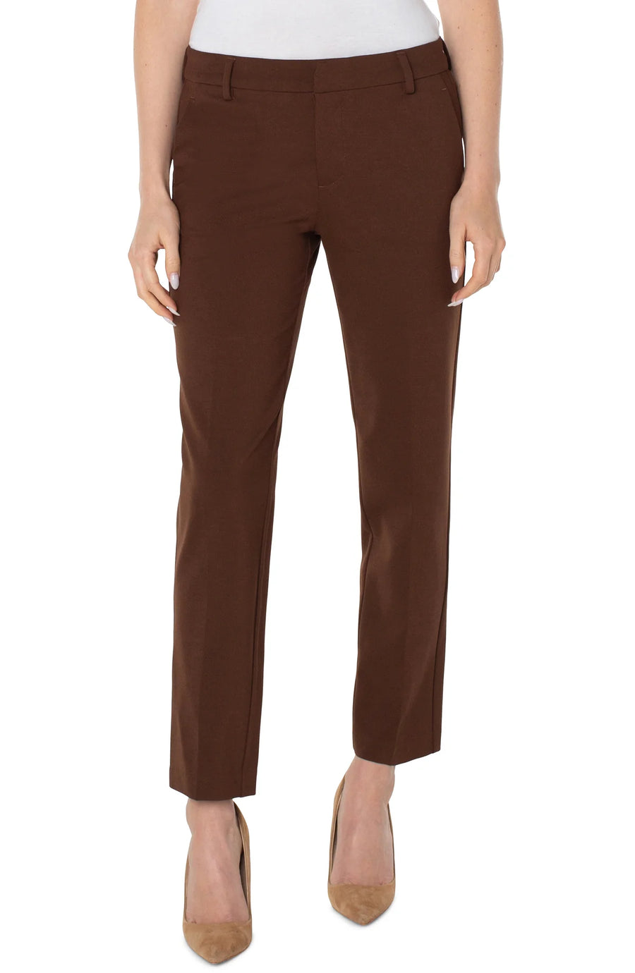 Liverpool Kelsey Trouser - Brownstone