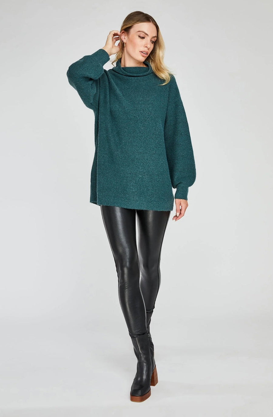 Gentle Fawn Jones Pullover Sweater - Heather Spruce