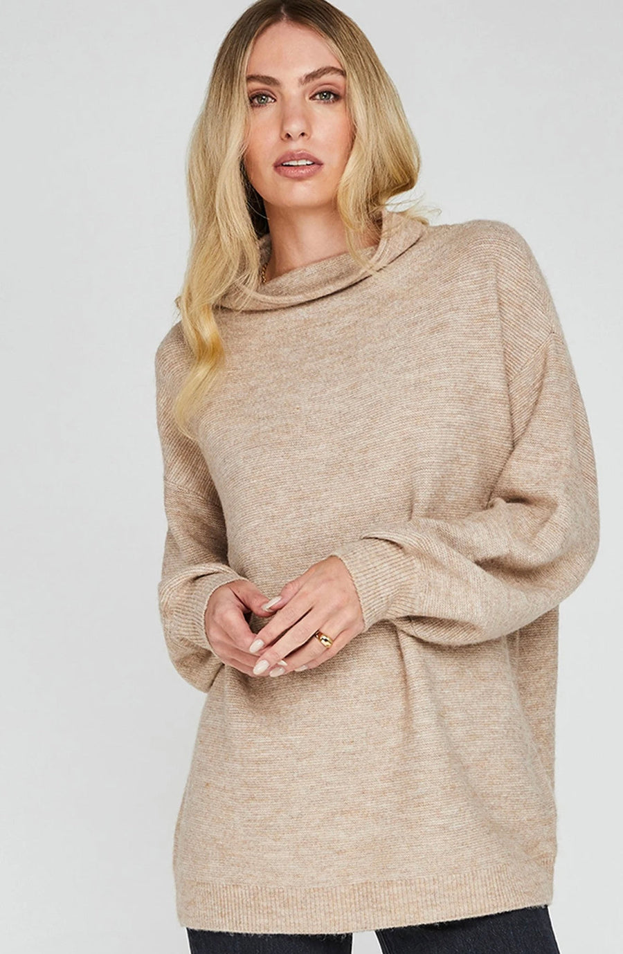 Gentle Fawn Jones Pullover Sweater - Heather Almond