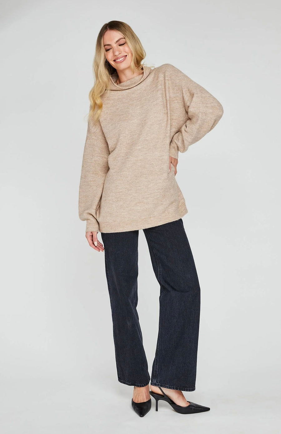 Gentle Fawn Jones Pullover Sweater - Heather Almond