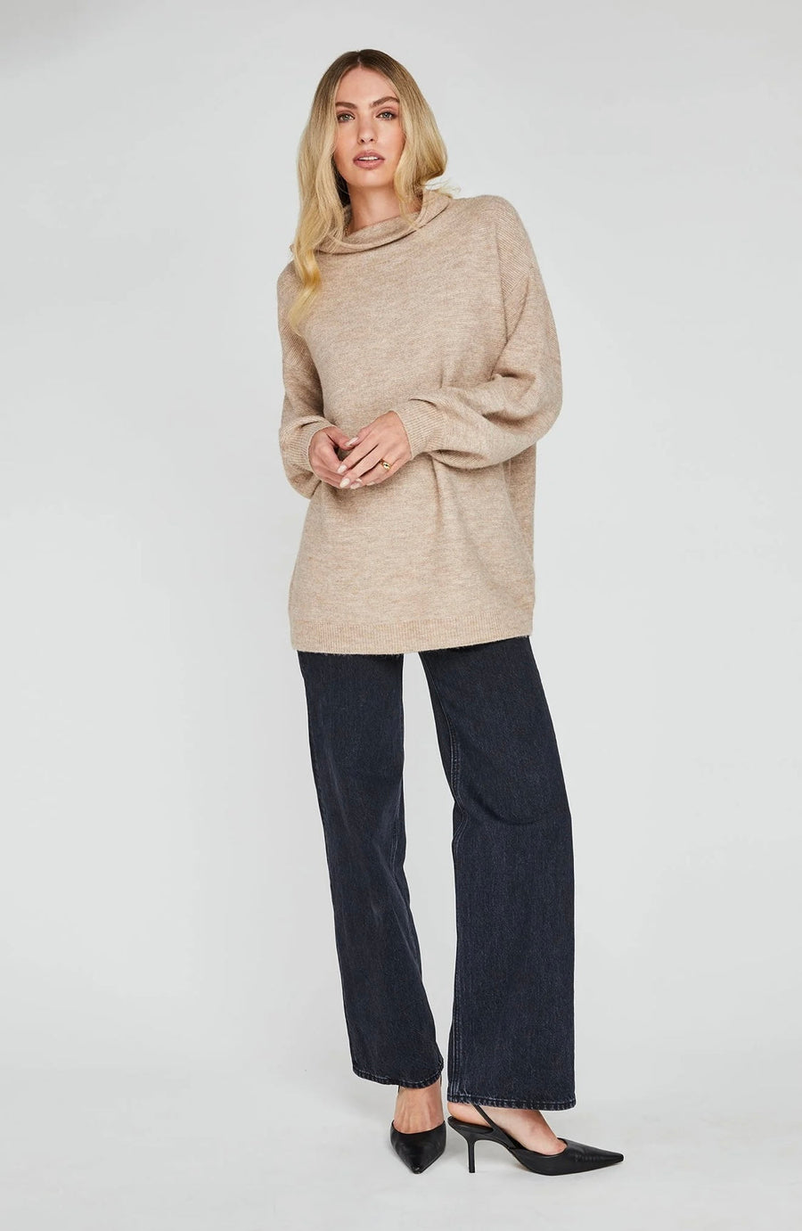 Gentle Fawn Jones Pullover Sweater - Heather Almond