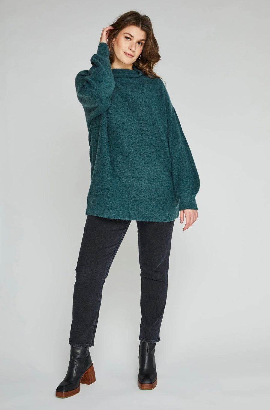 Gentle Fawn Jones Pullover Sweater - Heather Spruce