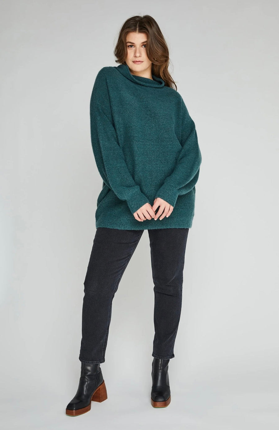 Gentle Fawn Jones Pullover Sweater - Heather Spruce