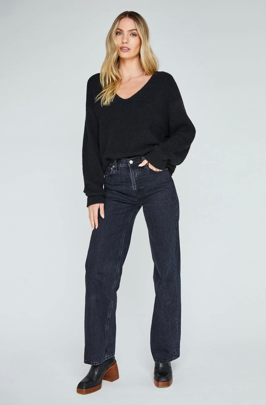 Gentle Fawn Clarkson Pullover Sweater - Black