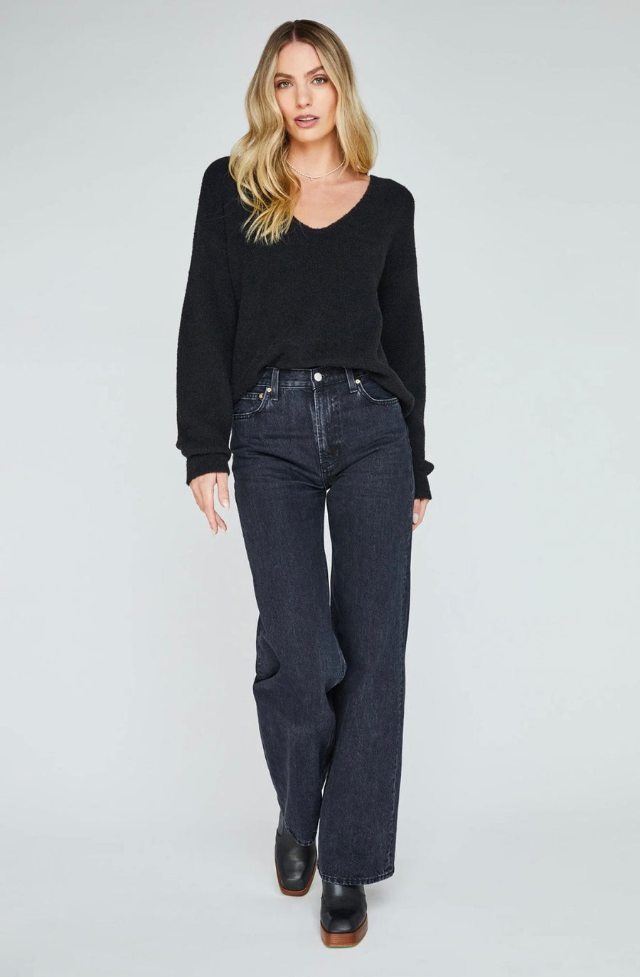Gentle Fawn Clarkson Pullover Sweater - Black