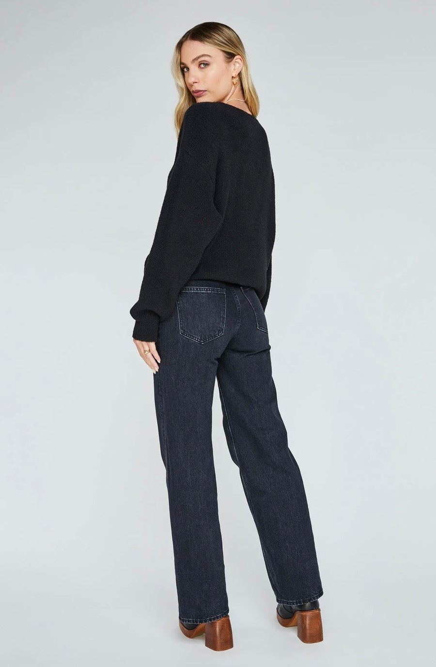 Gentle Fawn Clarkson Pullover Sweater - Black