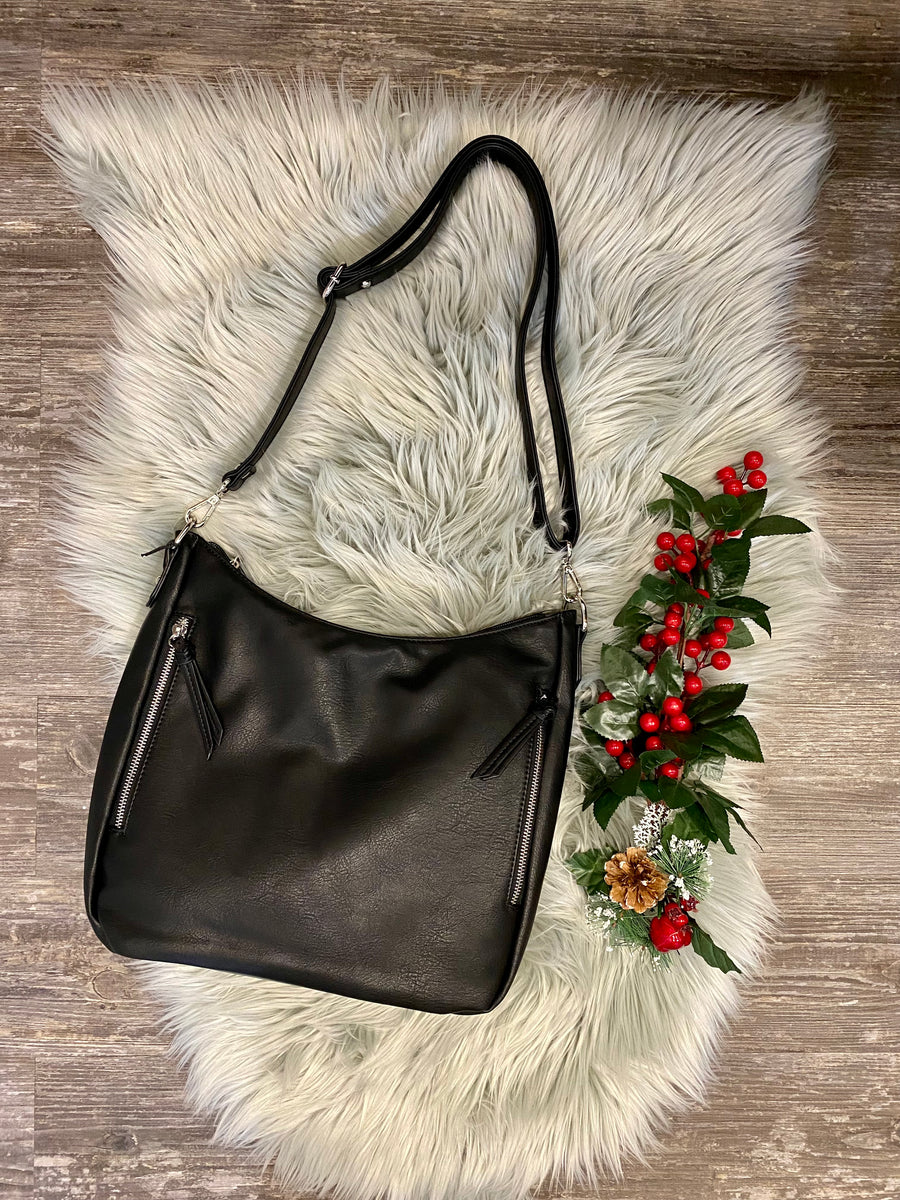 Colab 6895 Cassie Hobo Purse - Black