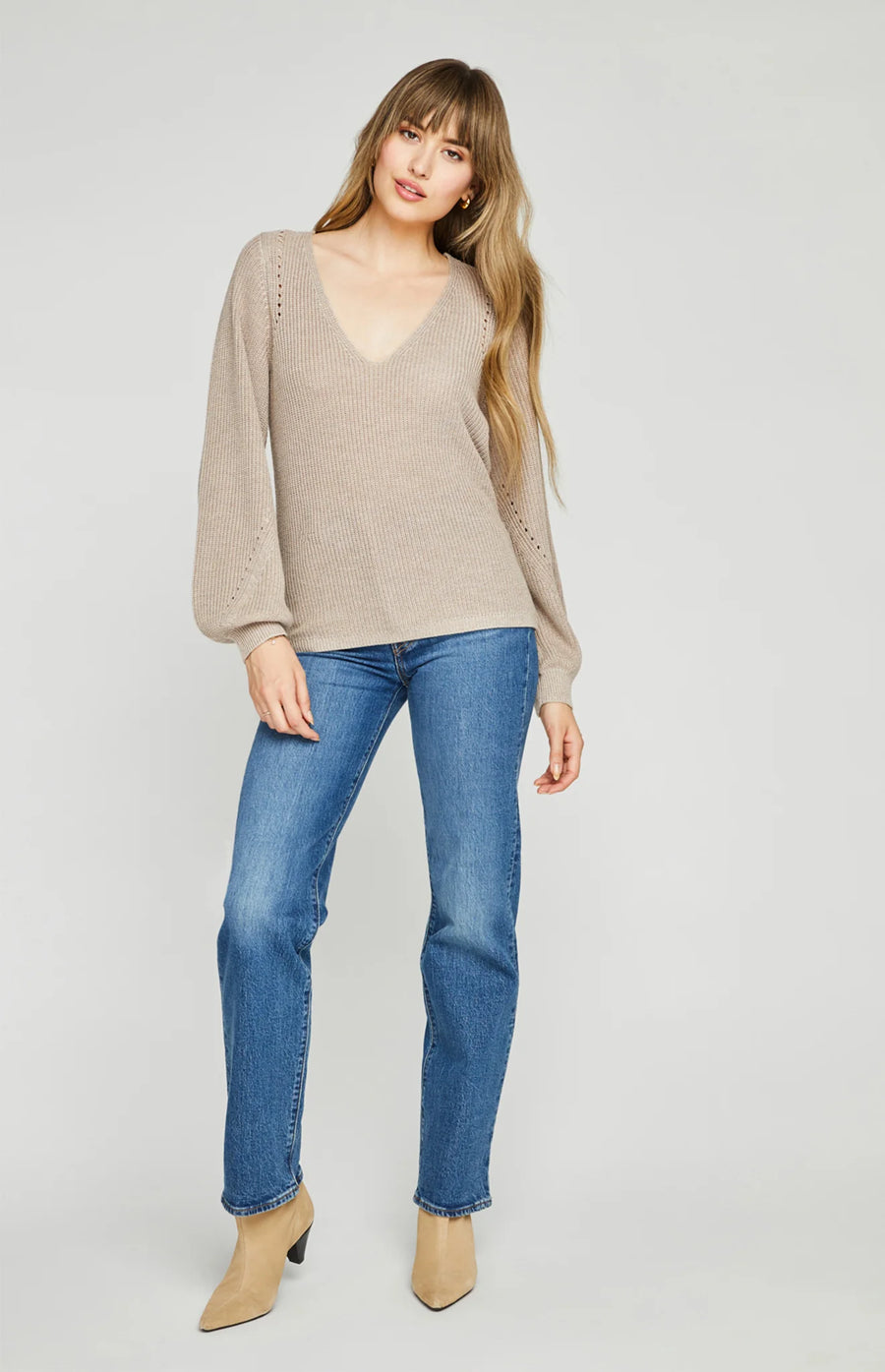 Gentle Fawn Hailey Pullover - Taupe