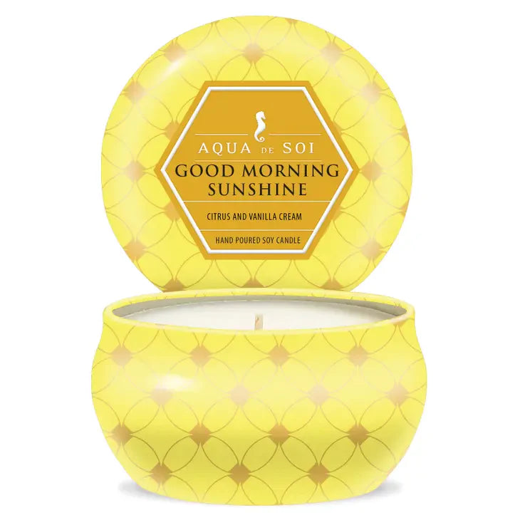 SOi Aqua De SOi Tin Candle - Good Morning Sunshine - 9 oz