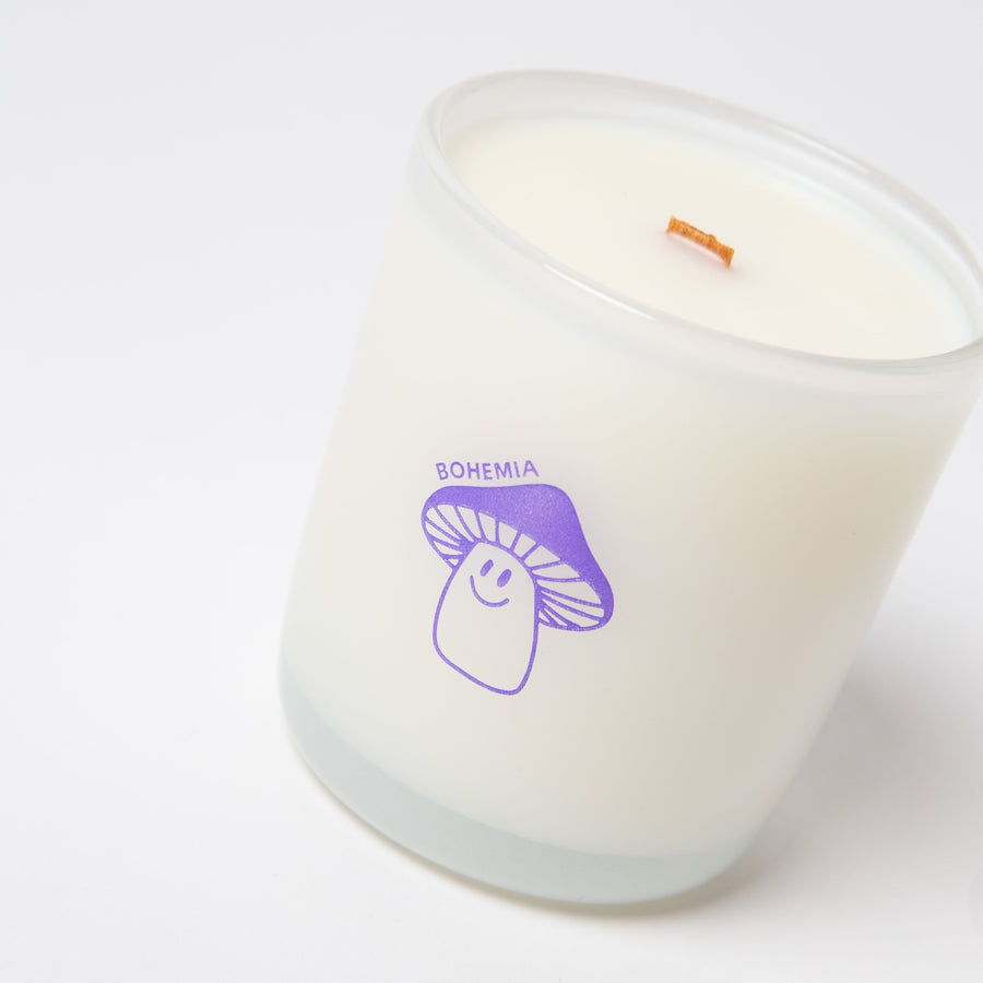 Milk Jar Bohemia - Lemongrass, Lavender & Sage Coconut Soy Candle - 8oz