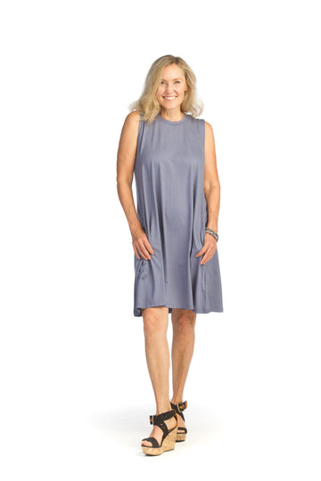 Papillon PD-14518 Jenny Bamboo Aline Dress - Denim