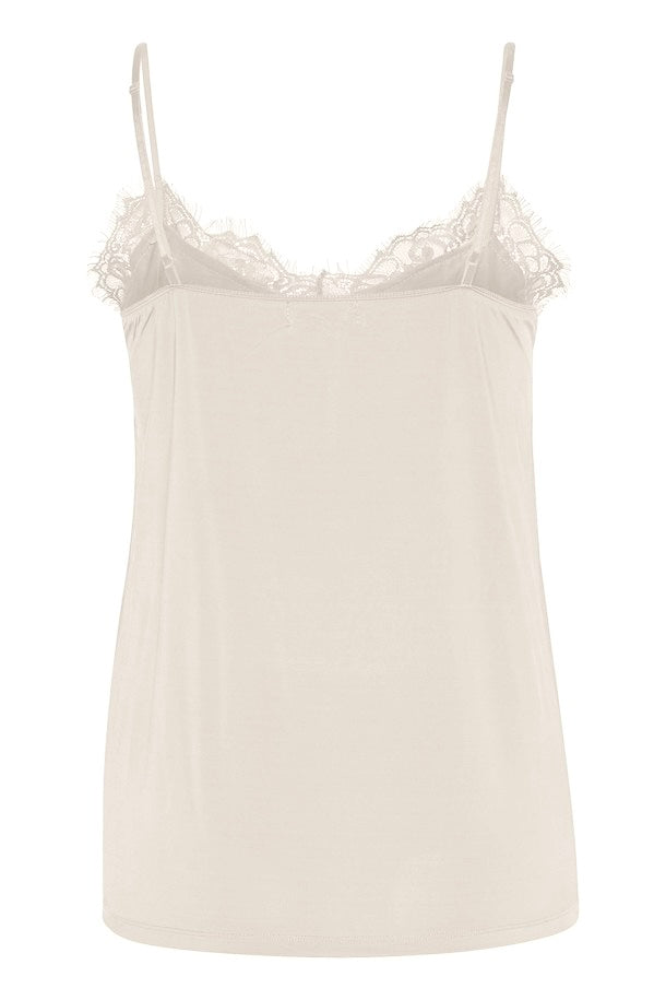 Clara Lace Cami - White