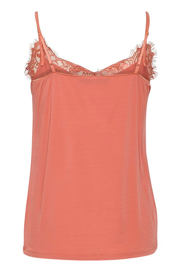 Clara Lace Cami - Faded Rose