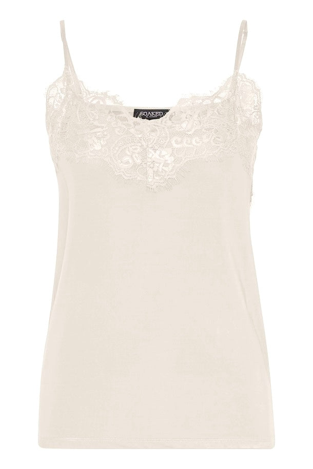Clara Lace Cami - White