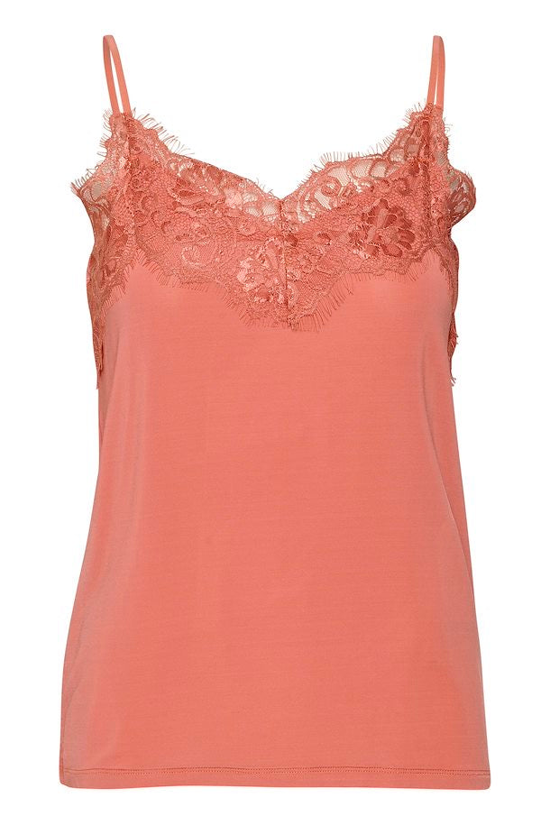 Clara Lace Cami - Faded Rose