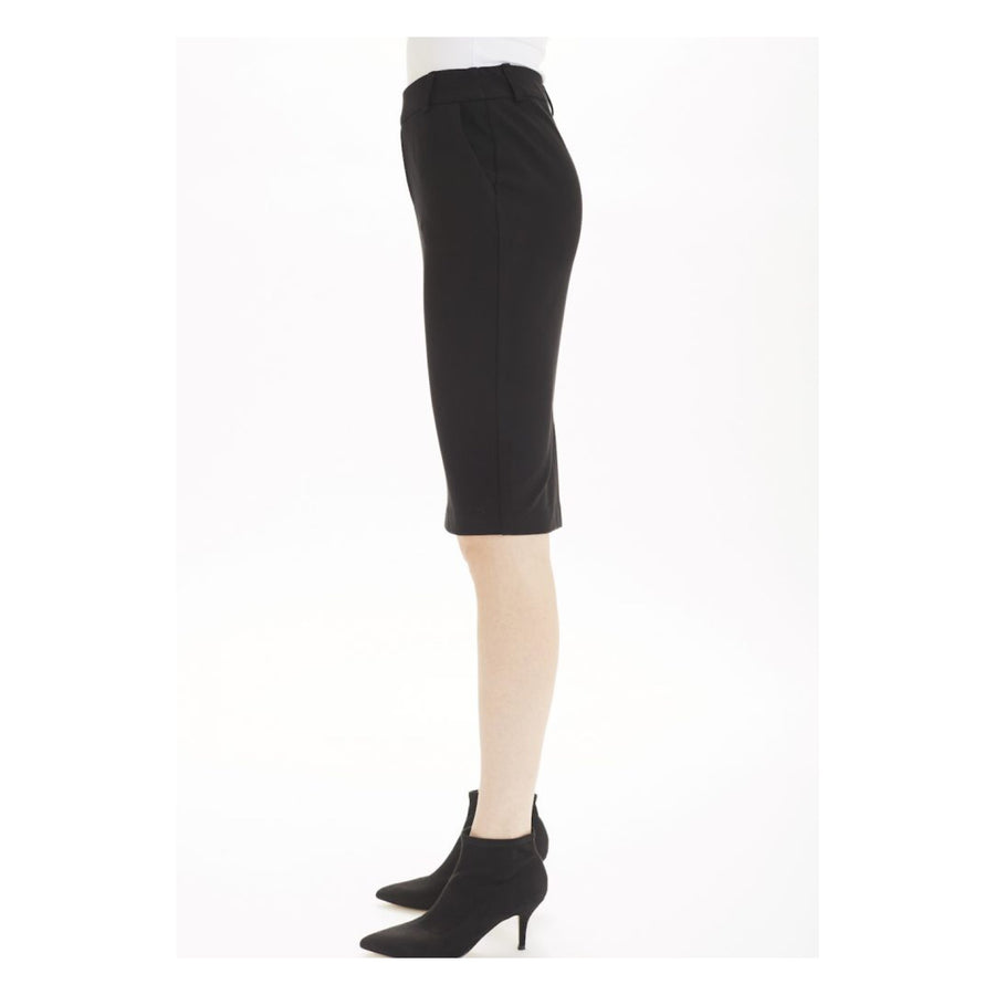 ILTM 27003 Cynthia Faux Trouser Skirt - Black